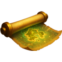 Enchanted Island Scroll