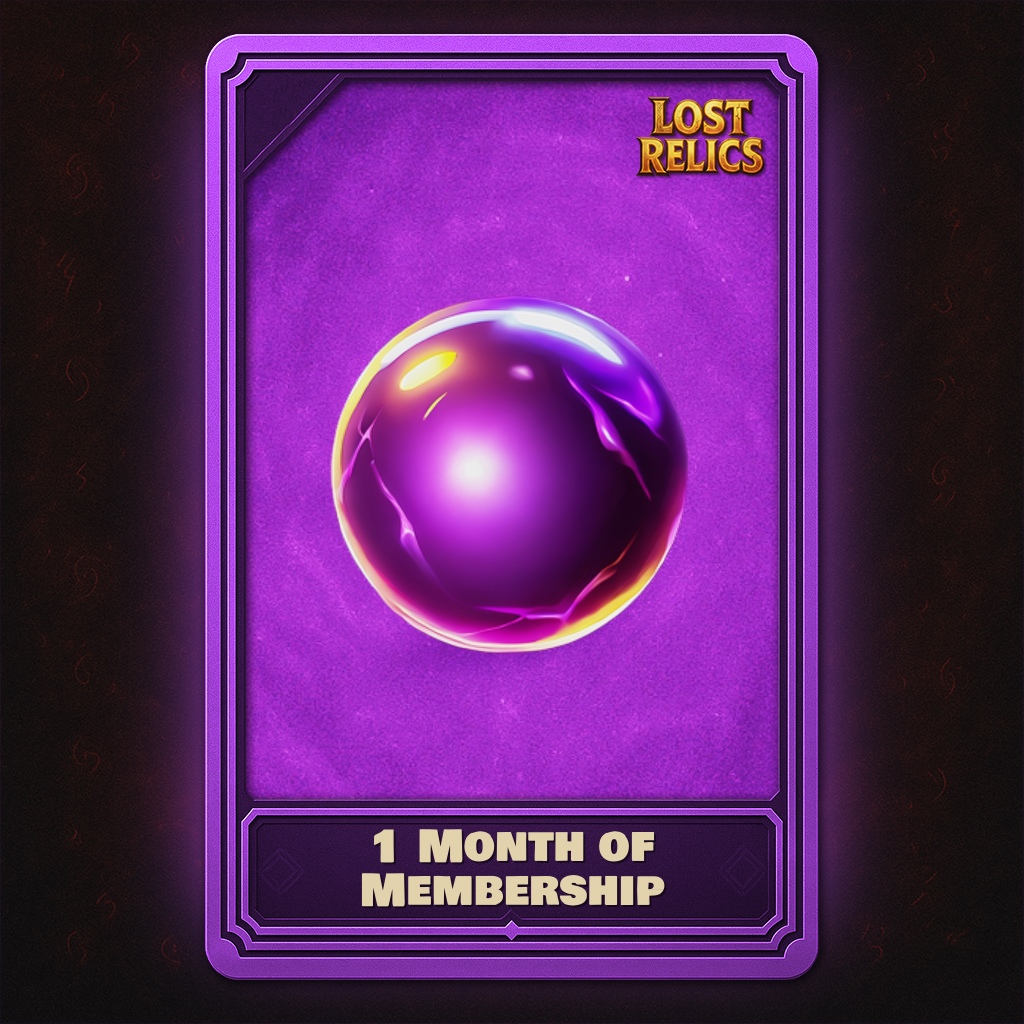 1 Month of Membership