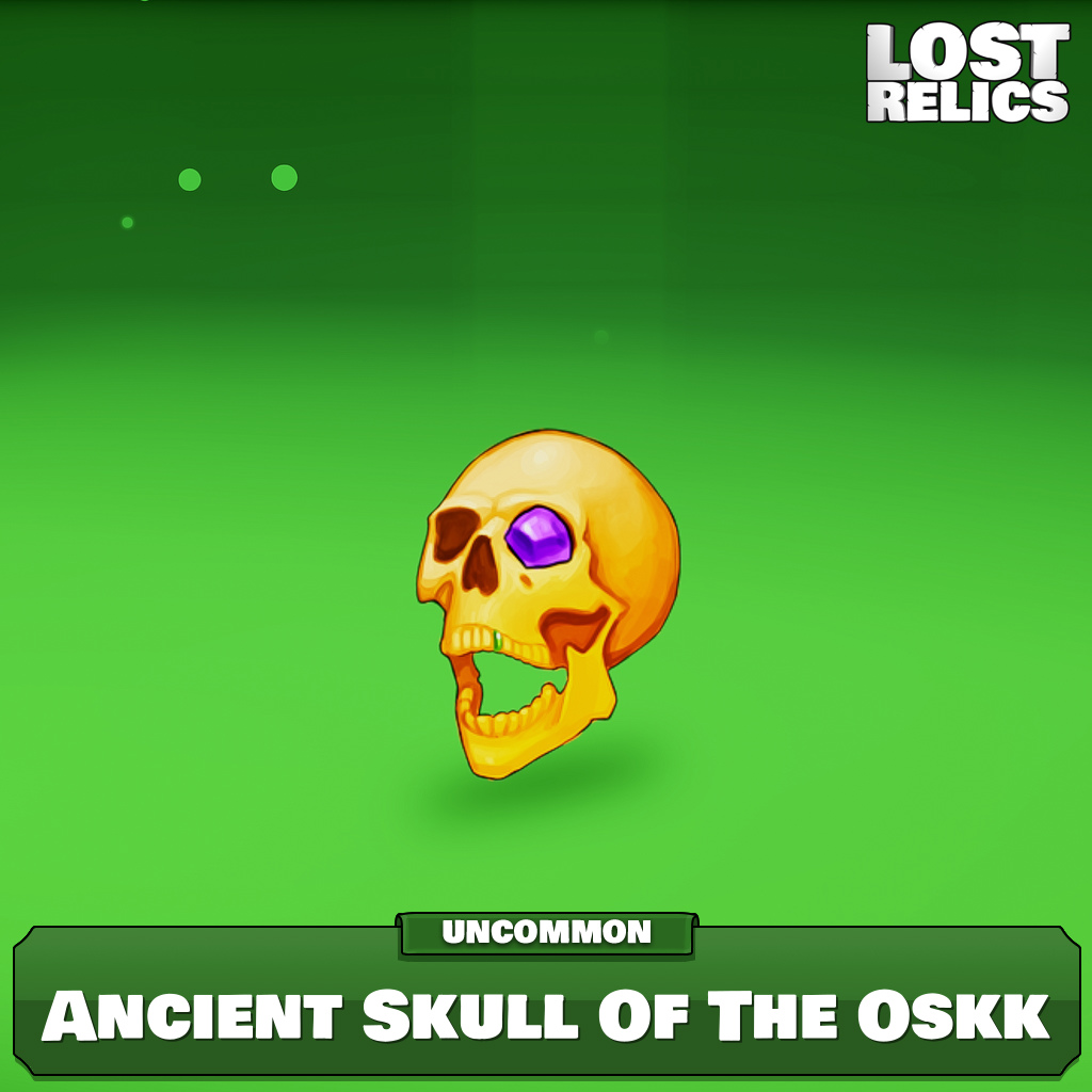 Ancient Skull Of The Oskk