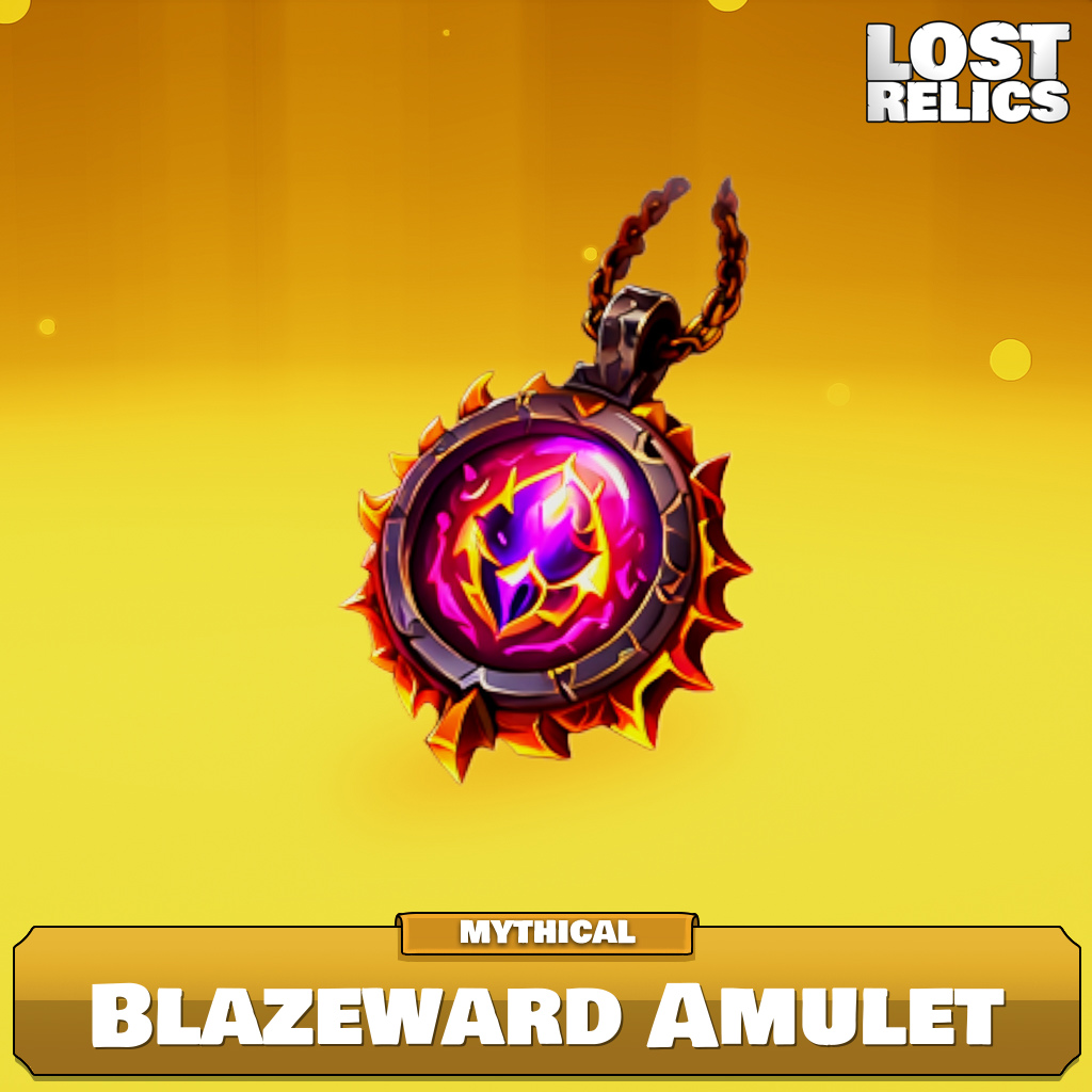 Blazeward Amulet Image