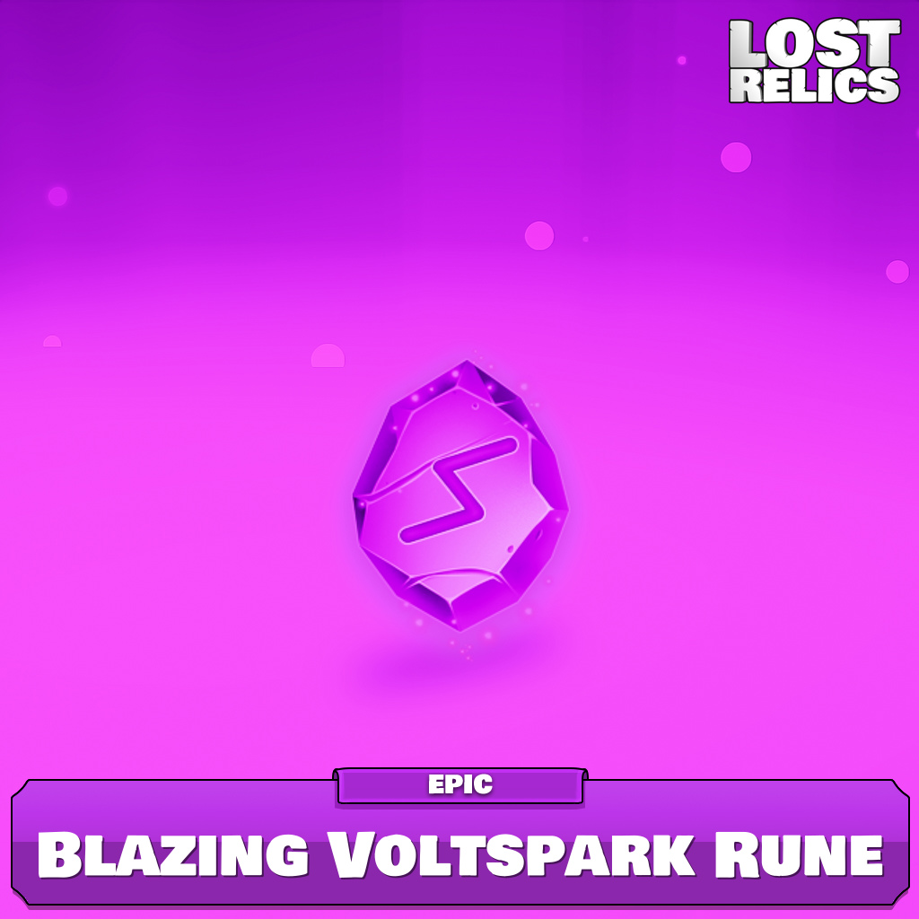 Blazing Voltspark Rune Image