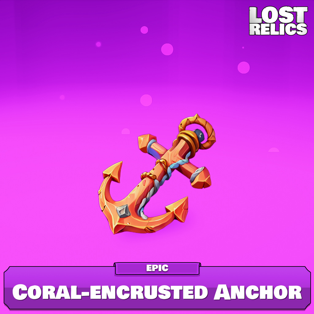 Coral-encrusted Anchor Image