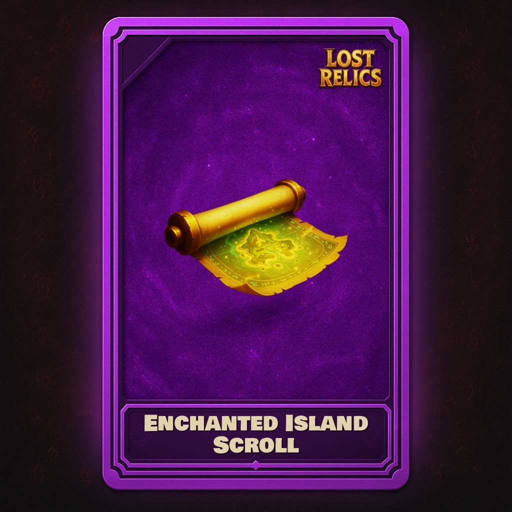 Enchanted Island Scroll Image