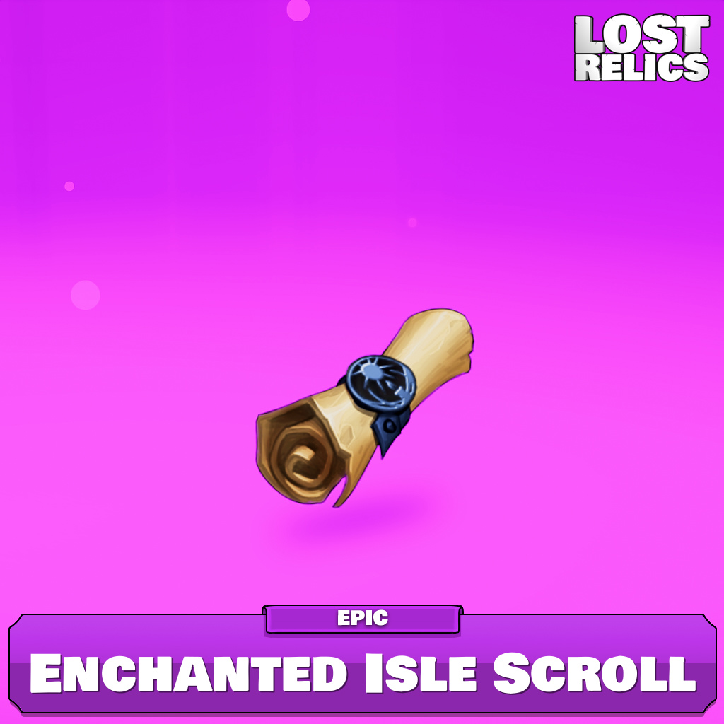 Enchanted Isle Scroll Image