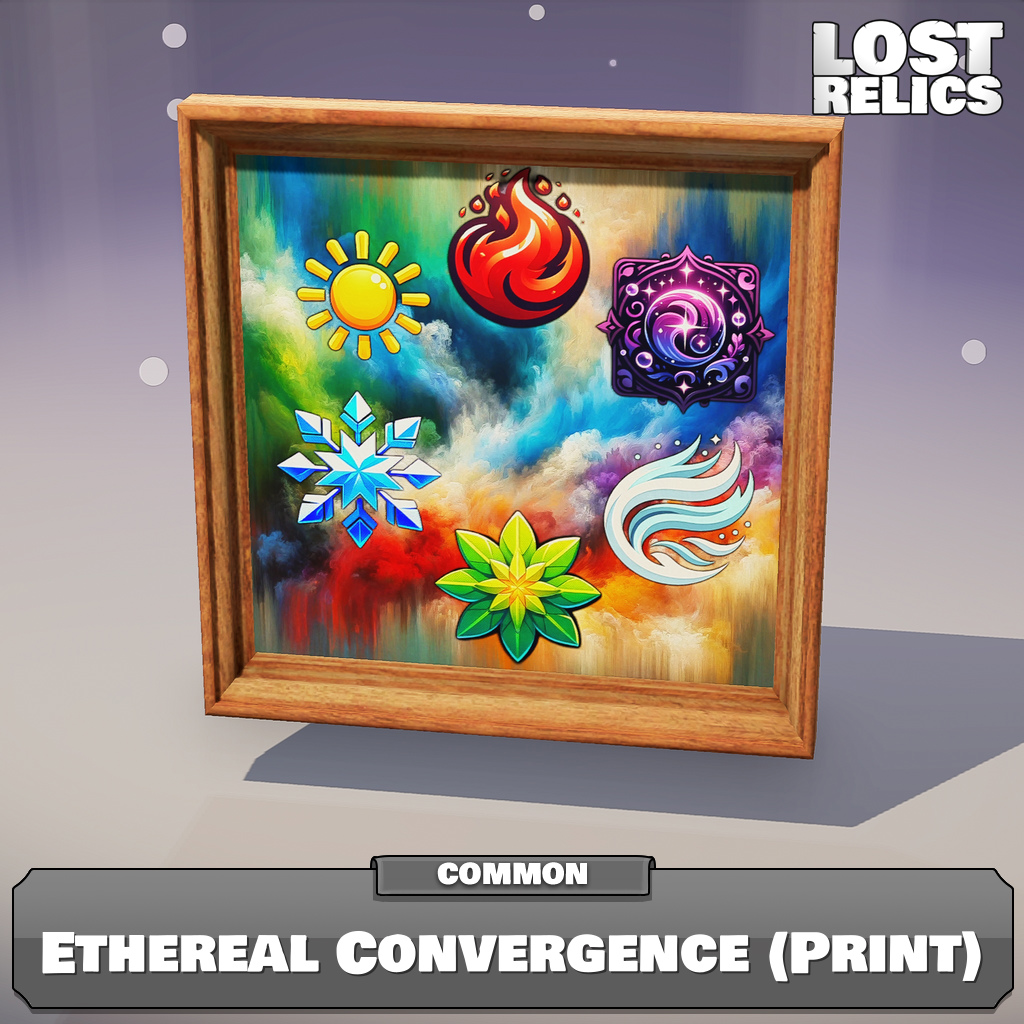 Ethereal Convergence (Print) Image