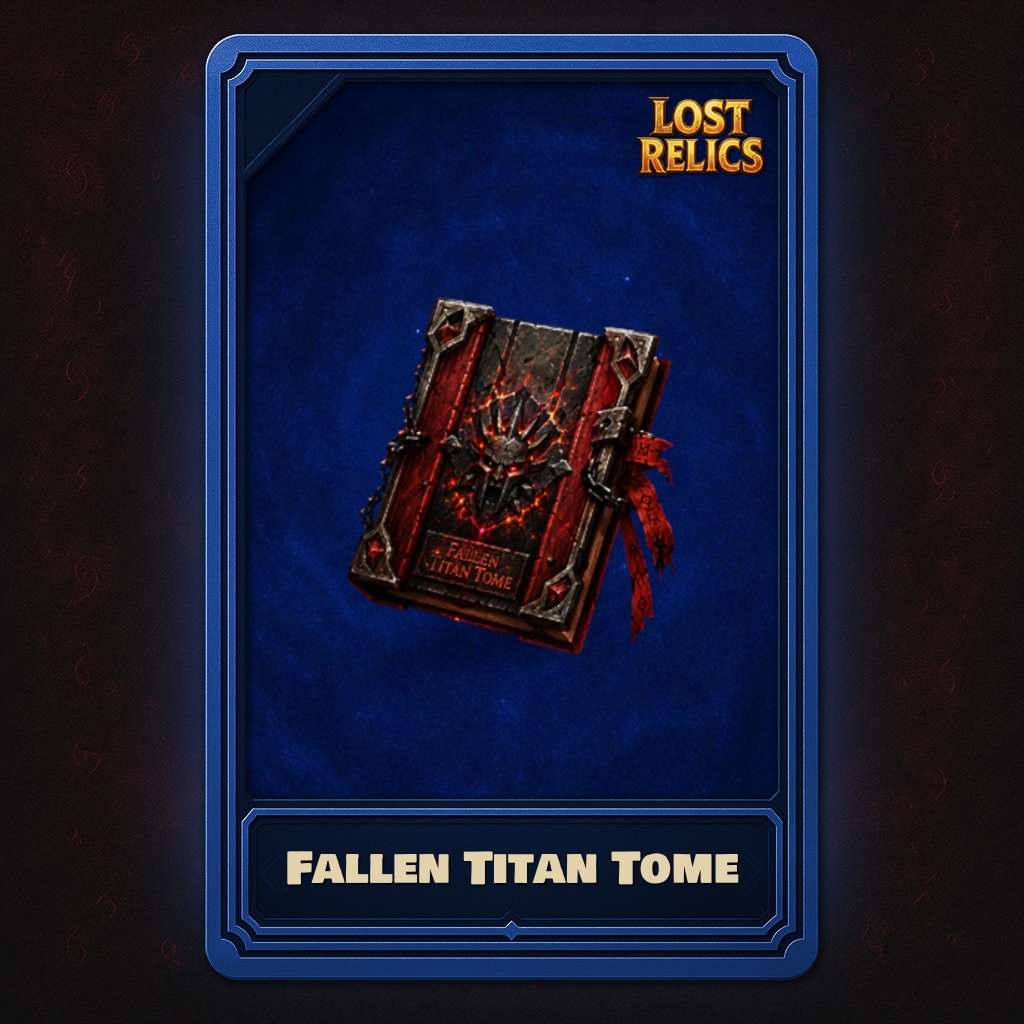Fallen Titan Tome Image