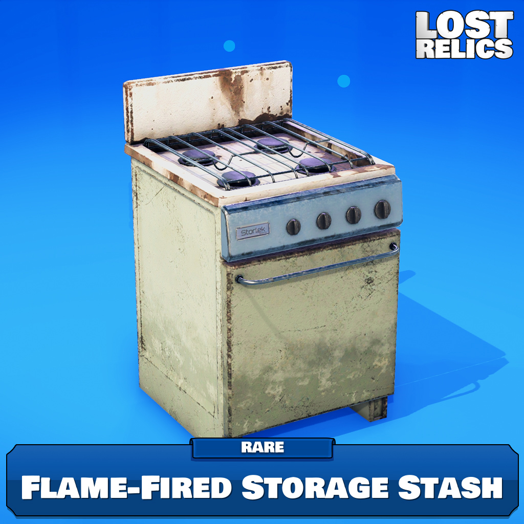 Flame-Fired Storage Stash