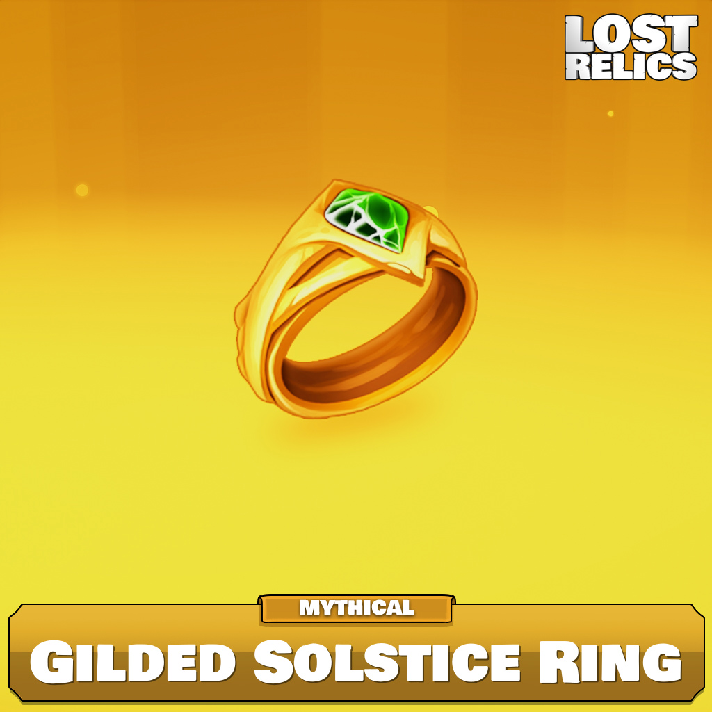 Gilded Solstice Ring Image