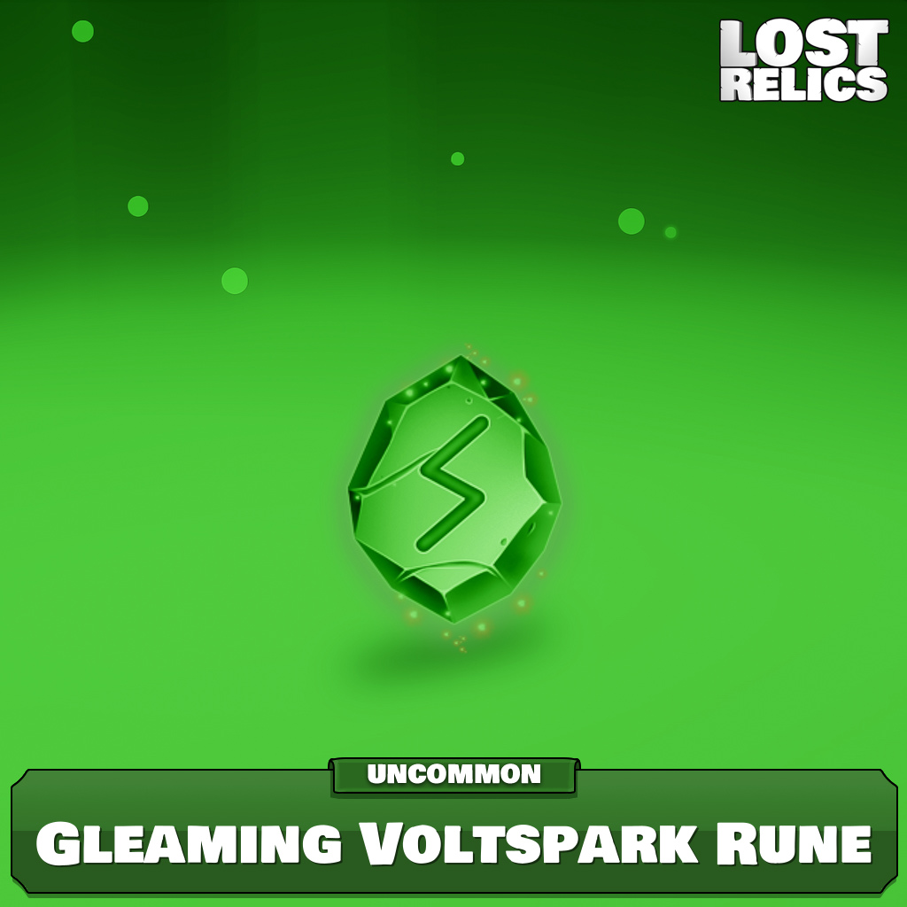 Gleaming Voltspark Rune Image