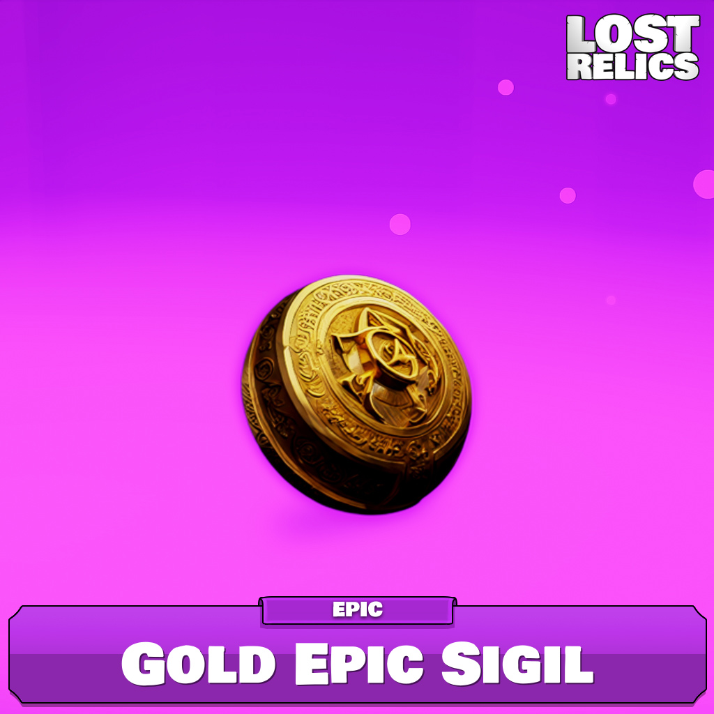 Gold Epic Sigil Image