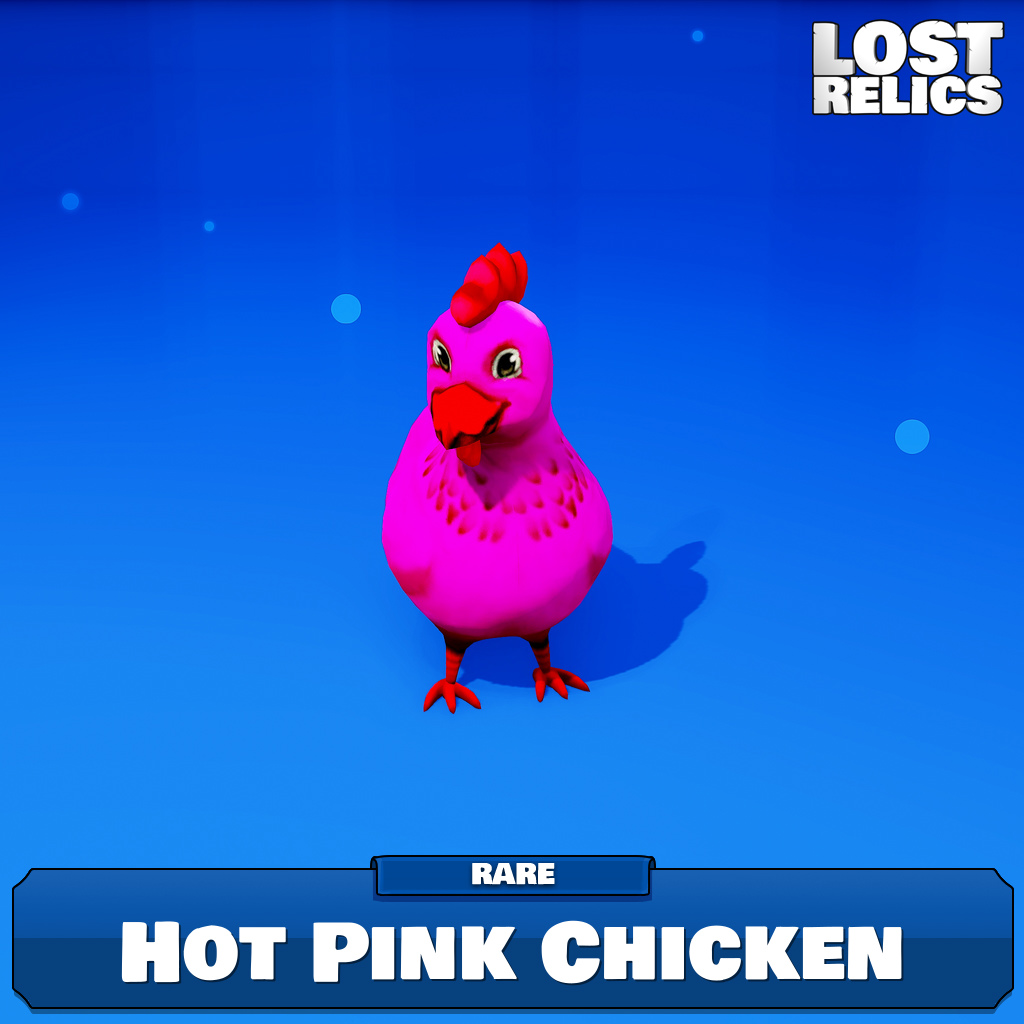 Hot Pink Chicken Image