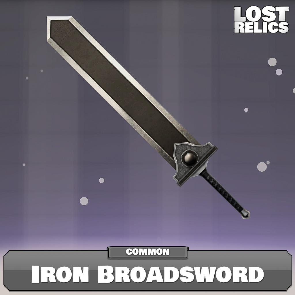Iron Broadsword
