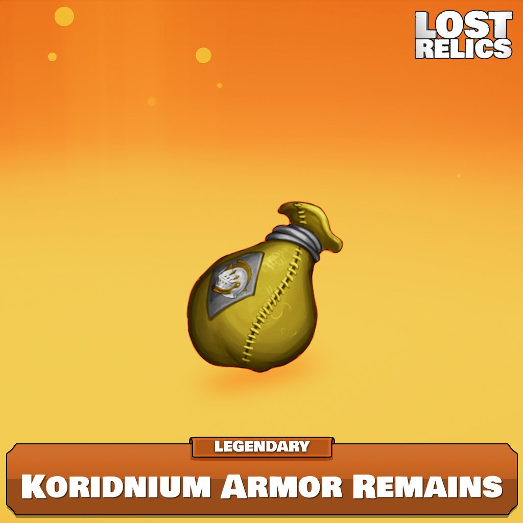 Koridnium Armor Remains