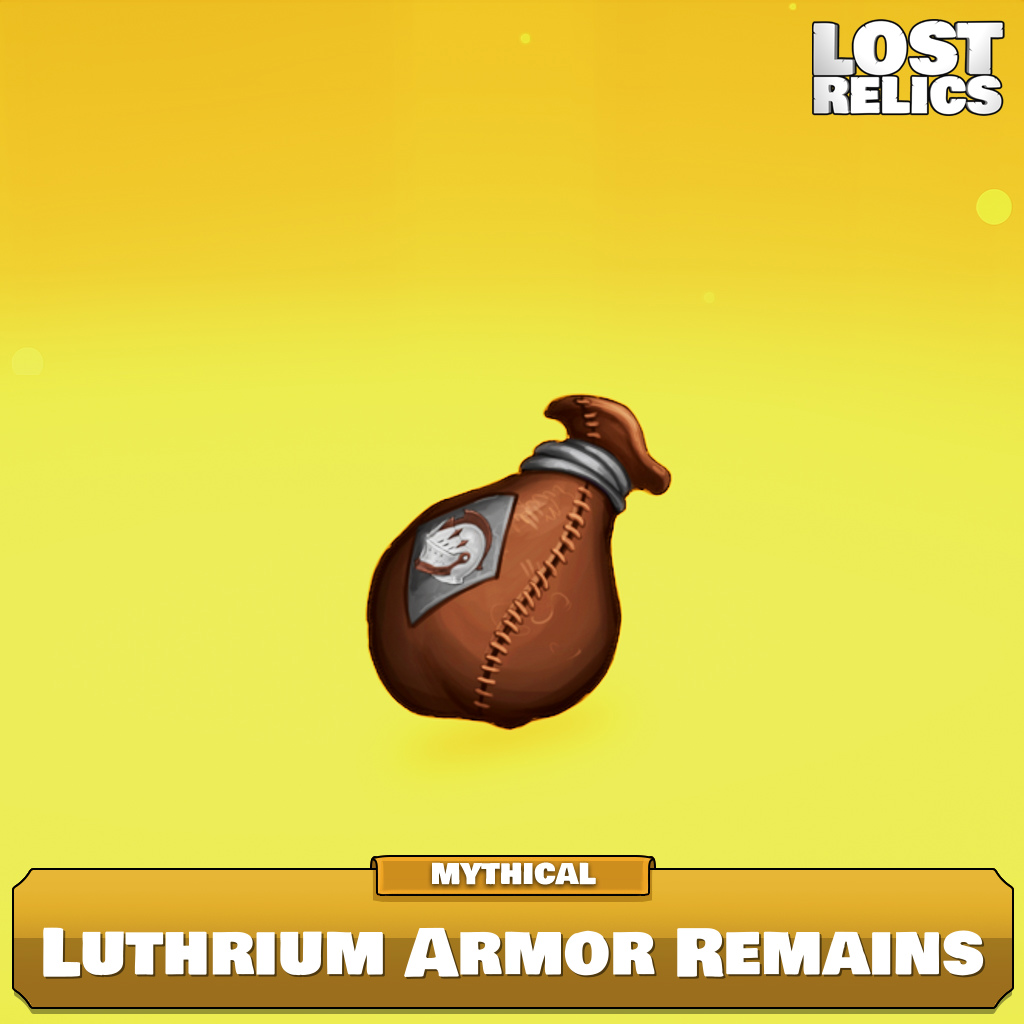Luthrium Armor Remains