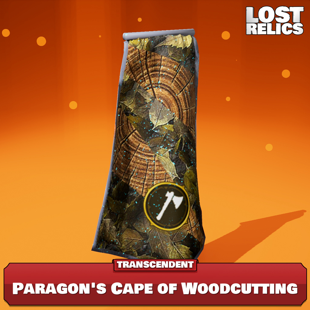 Paragon's Cape of Woodcutting Image