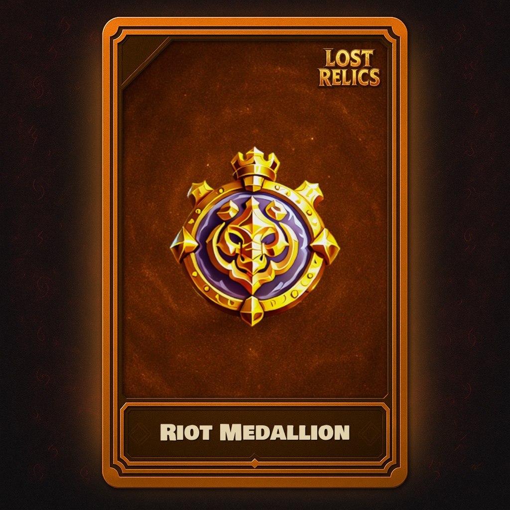 Riot Medallion