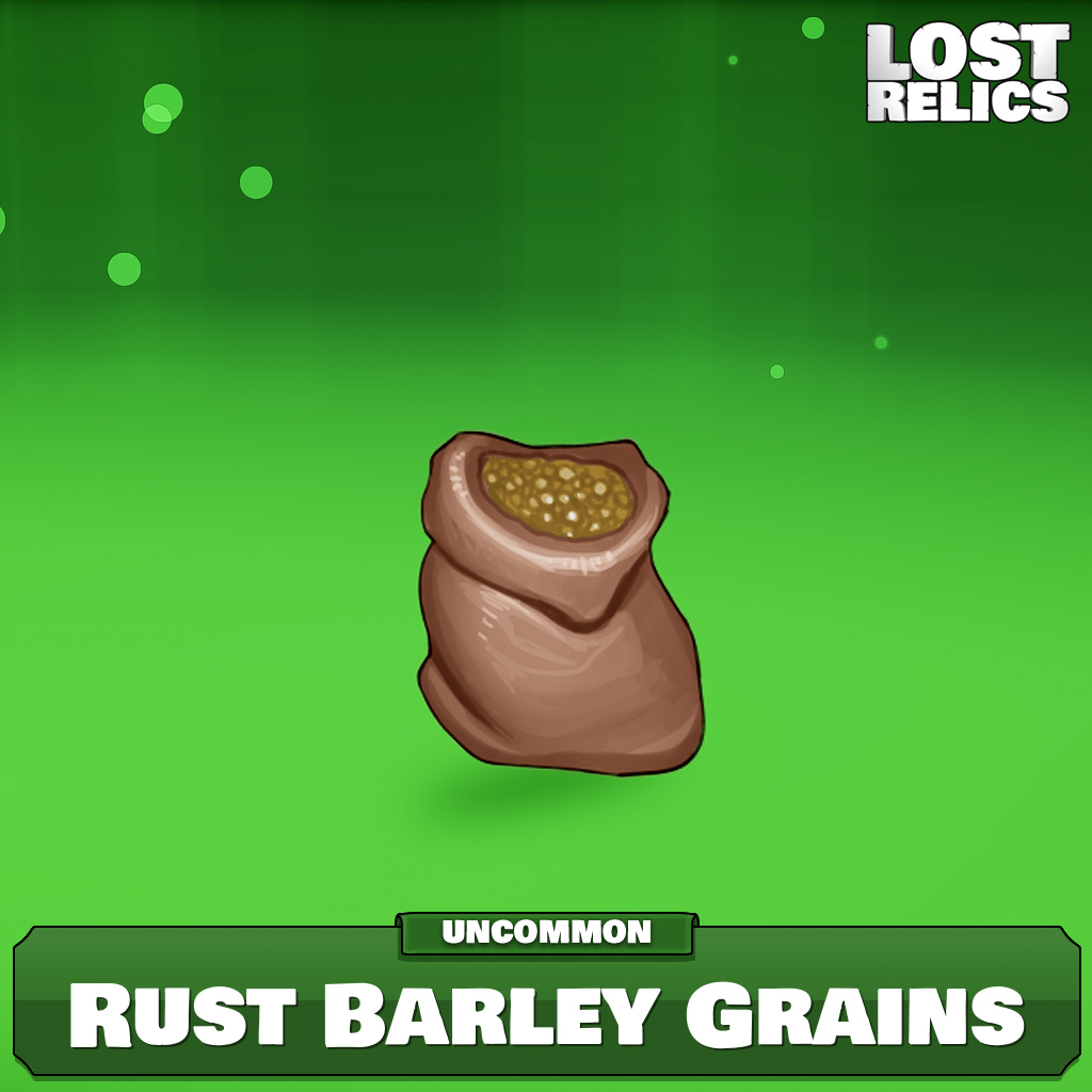 Rust Barley Grains