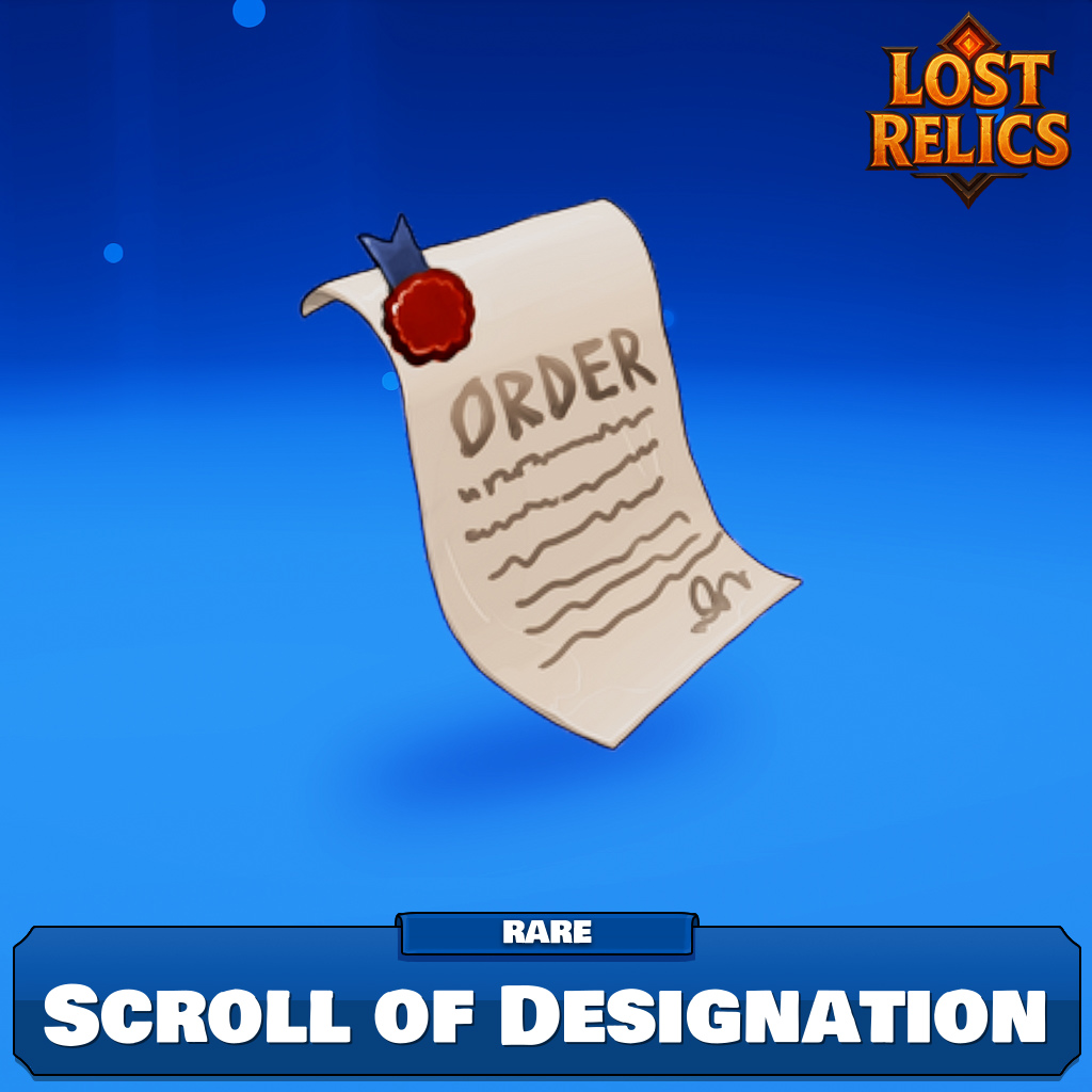 Scroll of Designation Image