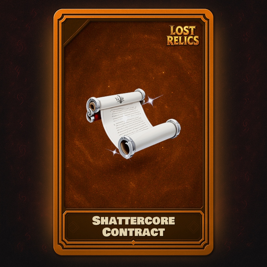 Shattercore Contract Image