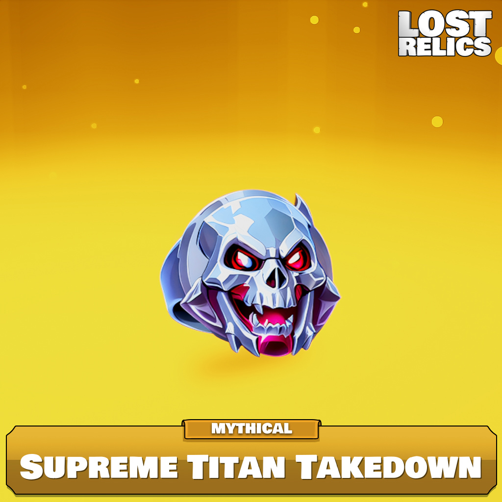 Supreme Titan Takedown Image