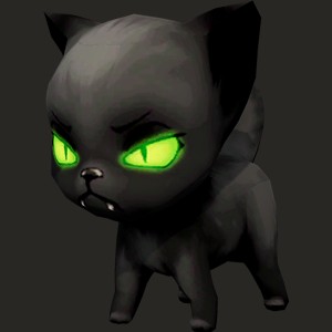 Charcoal Cat