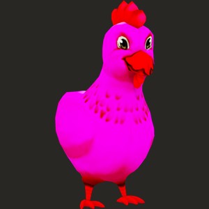 Hot Pink Chicken