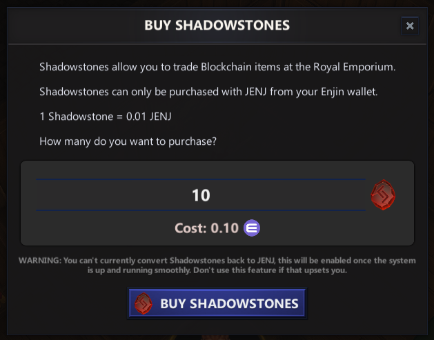 Shadowstones