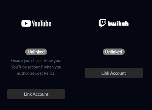 External Accounts