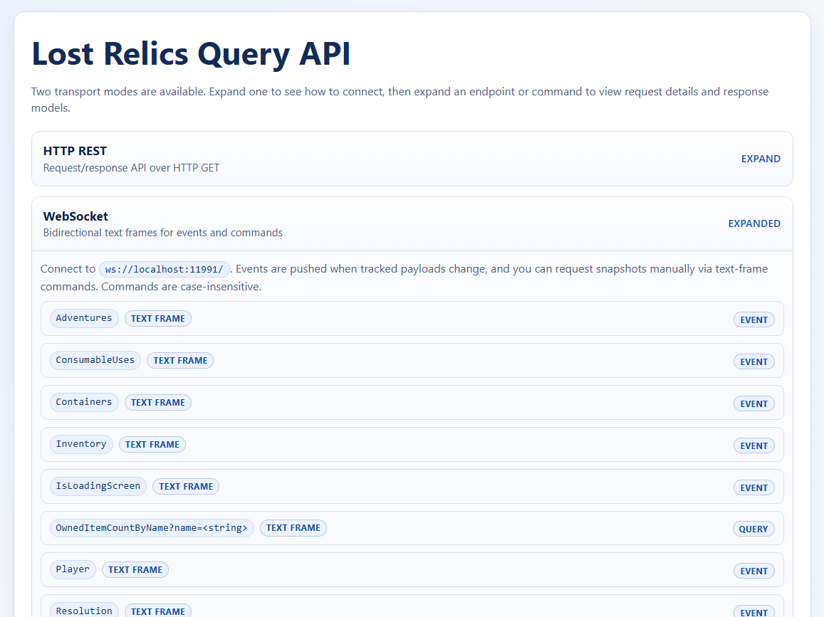 Query Api