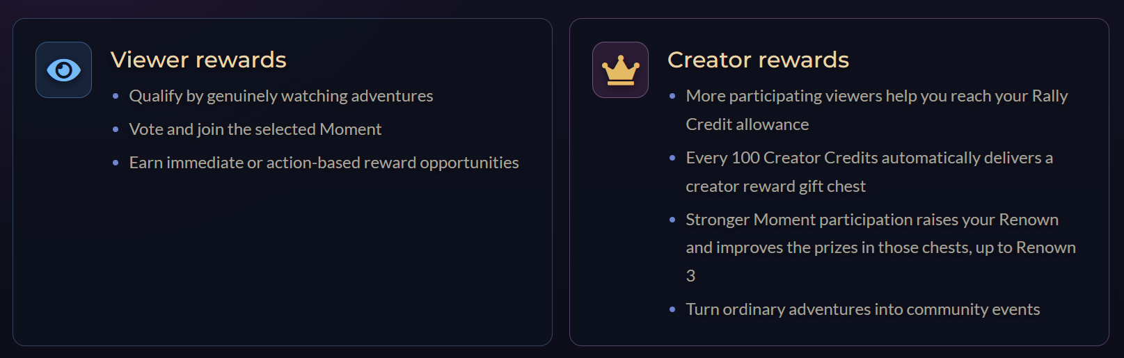 Rewards